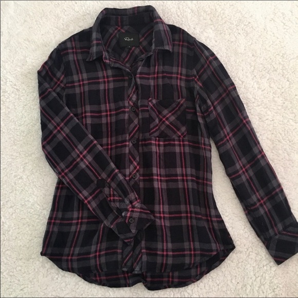 Cozy Rails Button Down Top - Picture 1 of 10